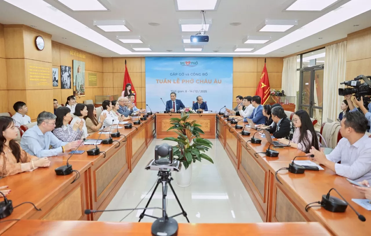 Tuần lễ Phở châu Âu 2025: Viết tiếp câu chuyện Việt Nam ra thế giới Tuần lễ Phở châu Âu 2025: Viết tiếp câu chuyện Việt Nam ra thế giới