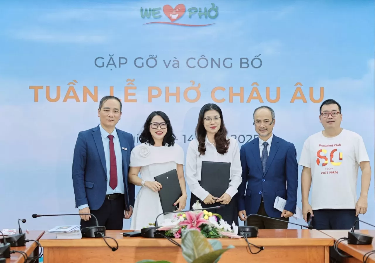 Tuần lễ Phở châu Âu 2025: Viết tiếp câu chuyện Việt Nam ra thế giới Tuần lễ Phở châu Âu 2025: Viết tiếp câu chuyện Việt Nam ra thế giới