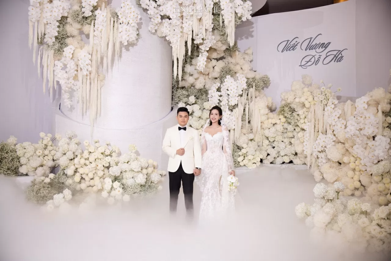 Hoa hậu Đỗ Thị Hà xả loạt ảnh cưới đẹp nên thơ