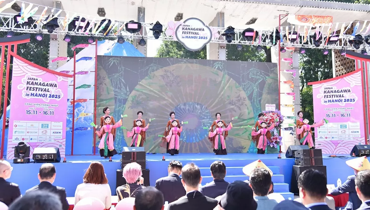 Tưng bừng khai mạc Kanagawa festival 2025 tại Hà Nội Tưng bừng khai mạc Kanagawa festival 2025 tại Hà Nội