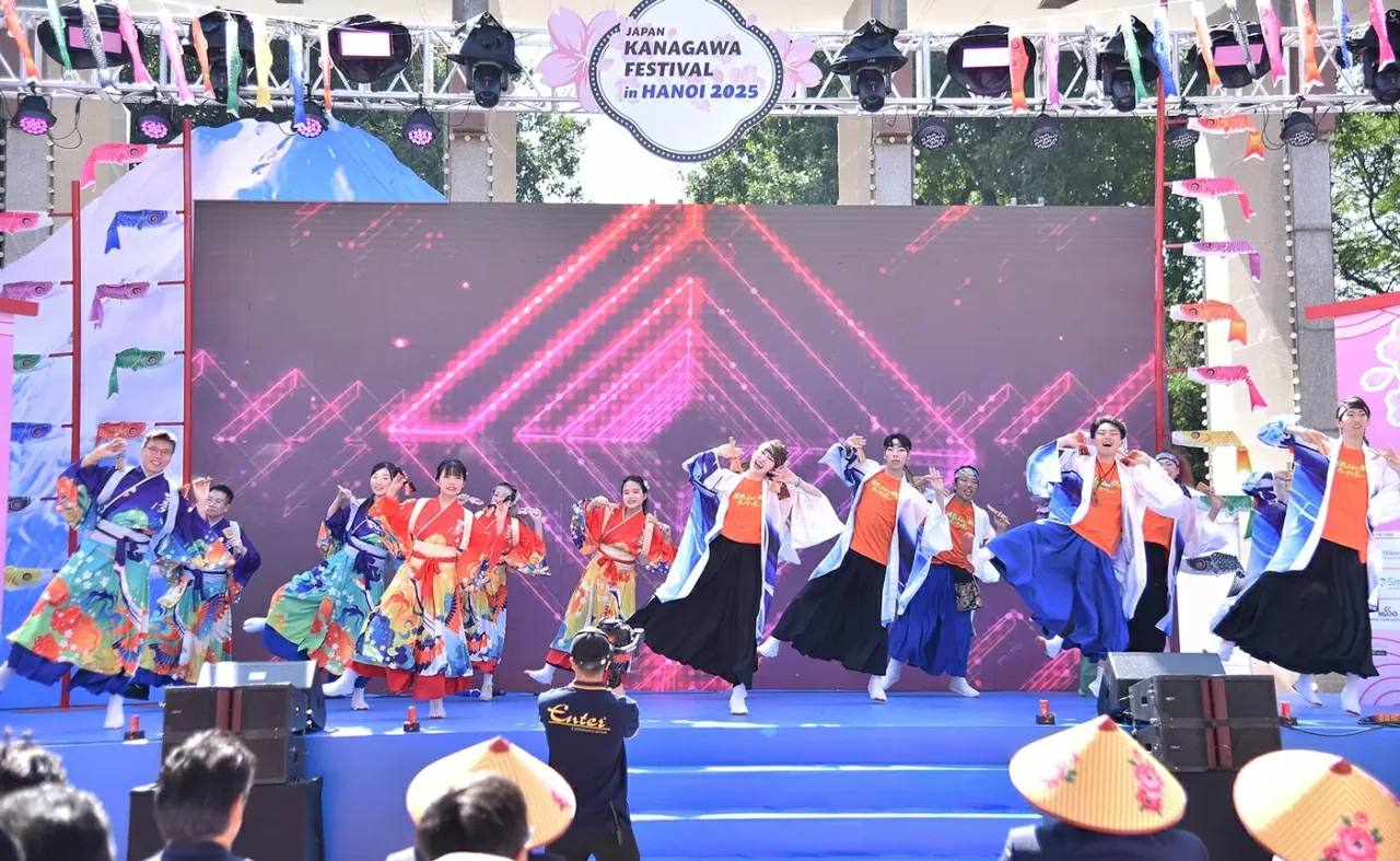 Tưng bừng khai mạc Kanagawa festival 2025 tại Hà Nội Tưng bừng khai mạc Kanagawa festival 2025 tại Hà Nội