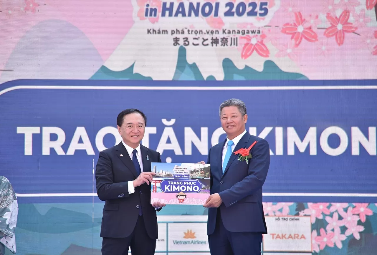 Tưng bừng khai mạc Kanagawa festival 2025 tại Hà Nội Tưng bừng khai mạc Kanagawa festival 2025 tại Hà Nội