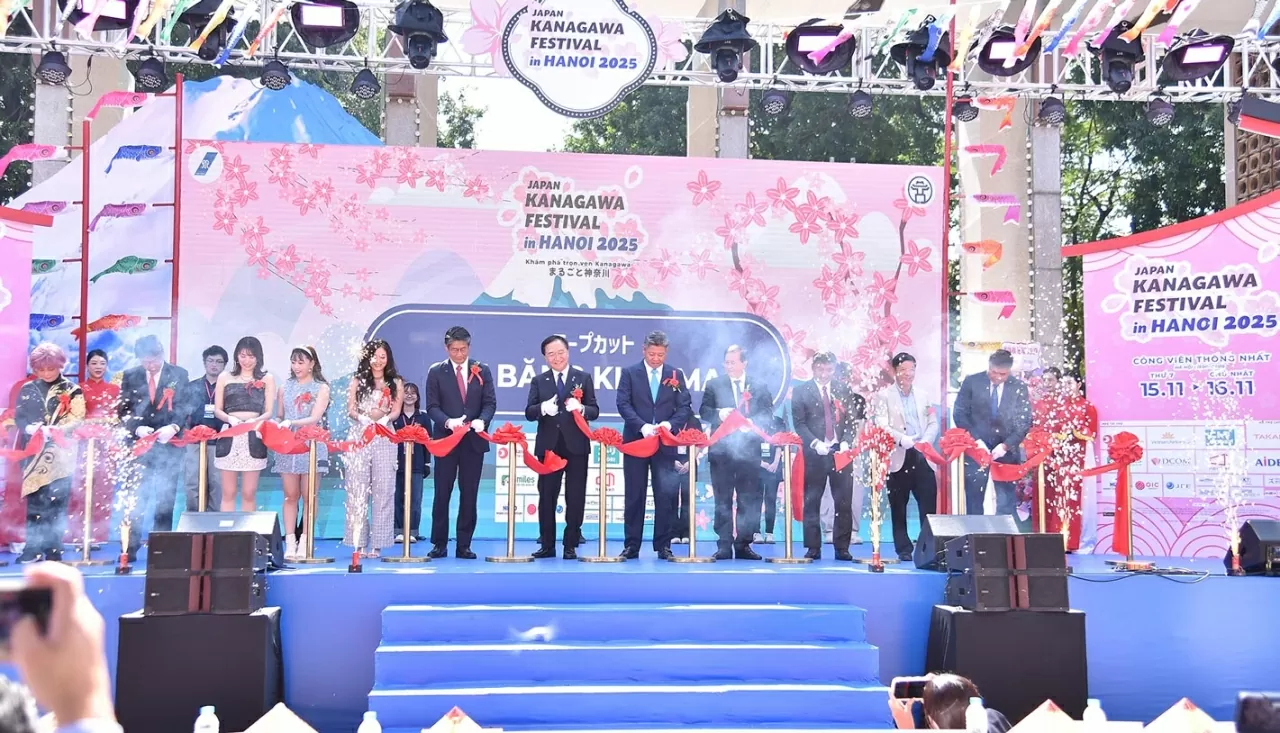 Tưng bừng khai mạc Kanagawa festival 2025 tại Hà Nội Tưng bừng khai mạc Kanagawa festival 2025 tại Hà Nội