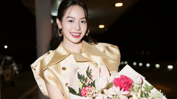 Hoa hậu Huỳnh Thị Thanh Thủy xúc động trước thềm trao lại vương miện cho tân Miss International