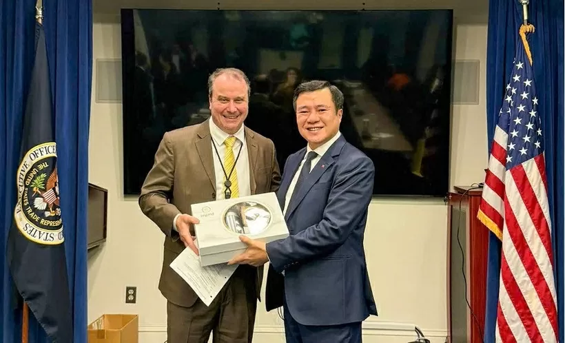 Vòng đàm phán lần thứ 5 Hiệp định Thương mại đối ứng Việt Nam-Hoa Kỳ kết thúc Đàm phán Hiệp định Thương mại đối ứng Việt Nam-Hoa Kỳ lần thứ 5 kết thúc, đạt bước tiến mới