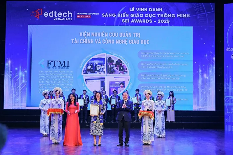 Vinh danh Sáng kiến giáo dục thông minh – SEI Awards lần thứ Ba, năm 2025 Vinh danh Sáng kiến giáo dục thông minh – SEI Awards lần thứ Ba, năm 2025