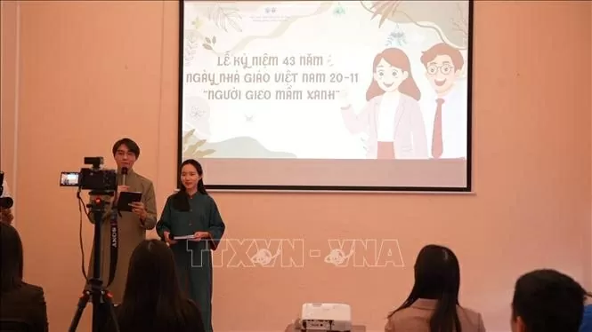 Kỷ niệm Ngày Nhà giáo Việt Nam (20/11) tại nước Nga