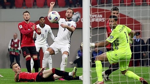 Albania 0-2 Anh: Harry Kane vượt huyền thoại Pele