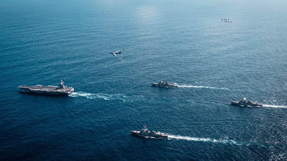 Nhóm tàu chiến Mỹ tiến vào biển Caribbean