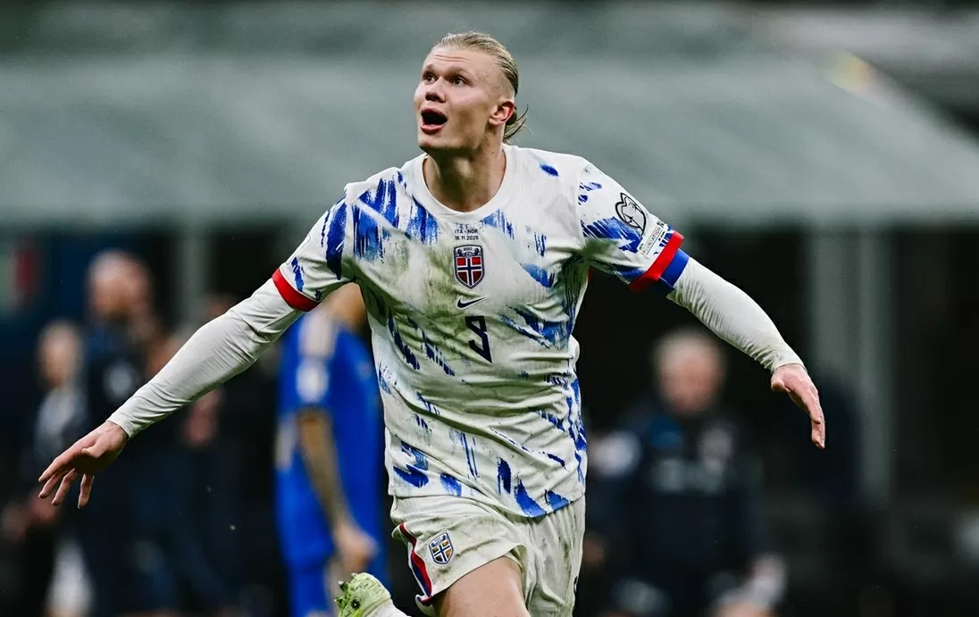 Haaland thống trị top ghi bàn vòng loại World Cup 2026