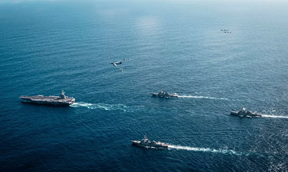 Nhóm tàu chiến Mỹ tiến vào biển Caribbean