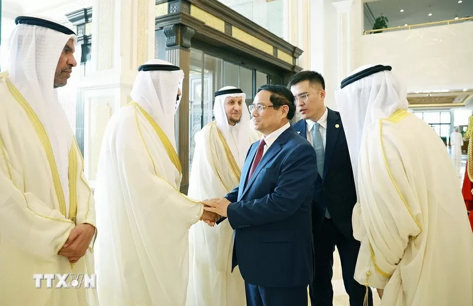 Lễ đón chính thức Thủ tướng Phạm Minh Chính tại Kuwait