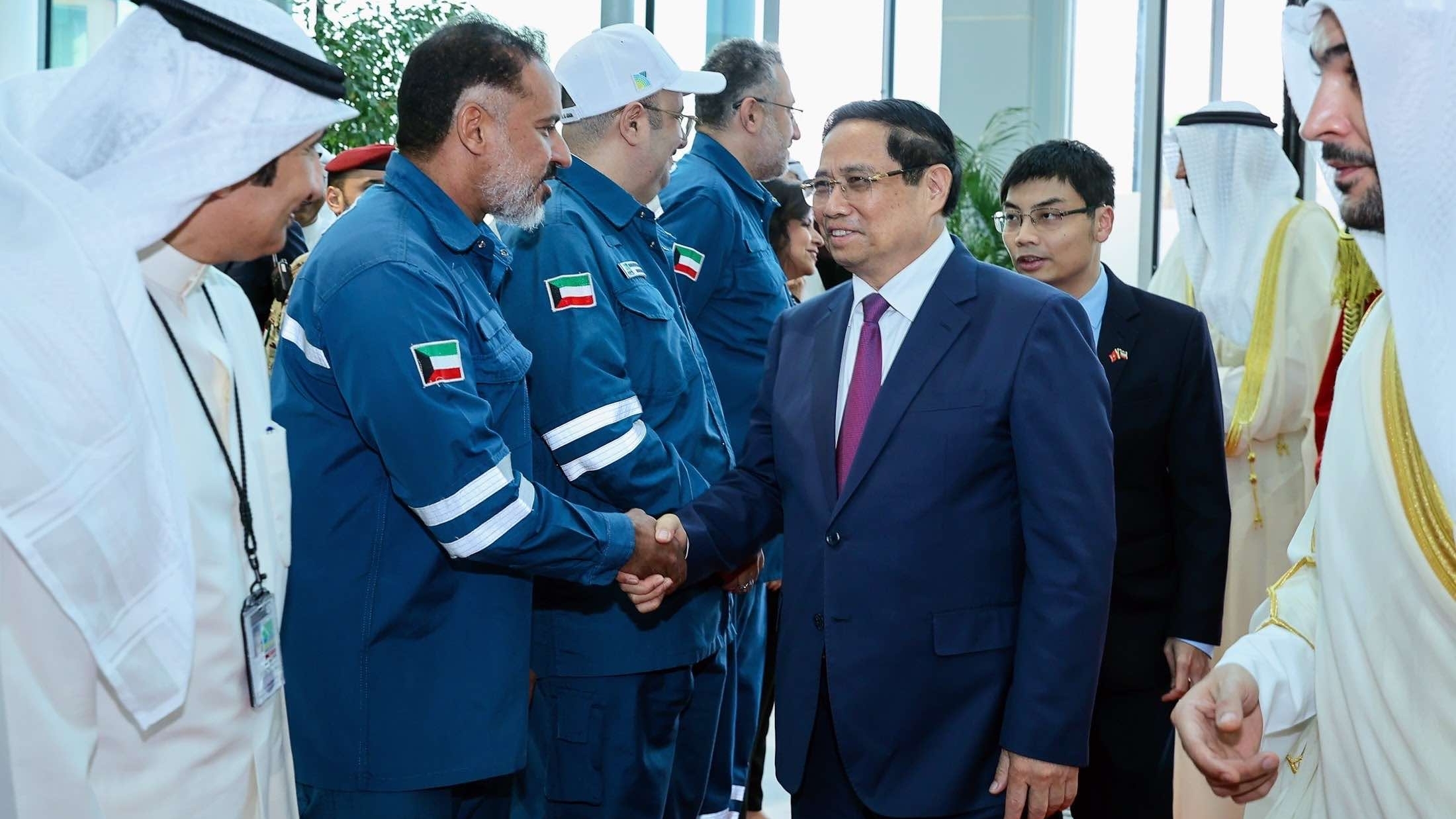 thu tuong pham minh chinh tham to hop loc dau lon va hien dai nhat trung dong