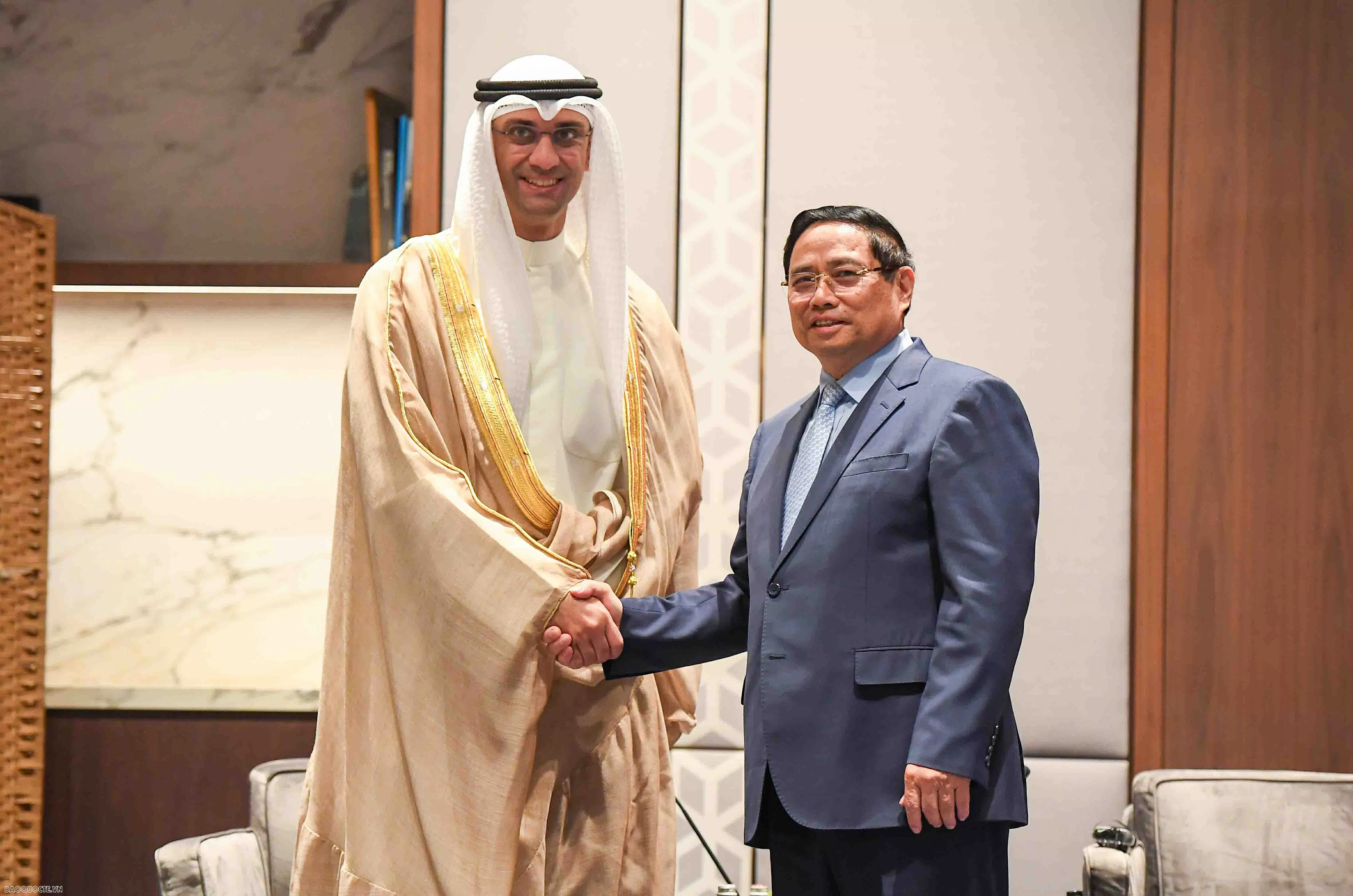 Thủ tướng Phạm Minh Chính thúc đẩy hợp tác với doanh nghiệp dầu khí Kuwait Thủ tướng Phạm Minh Chính thúc đẩy hợp tác với doanh nghiệp dầu khí Kuwait