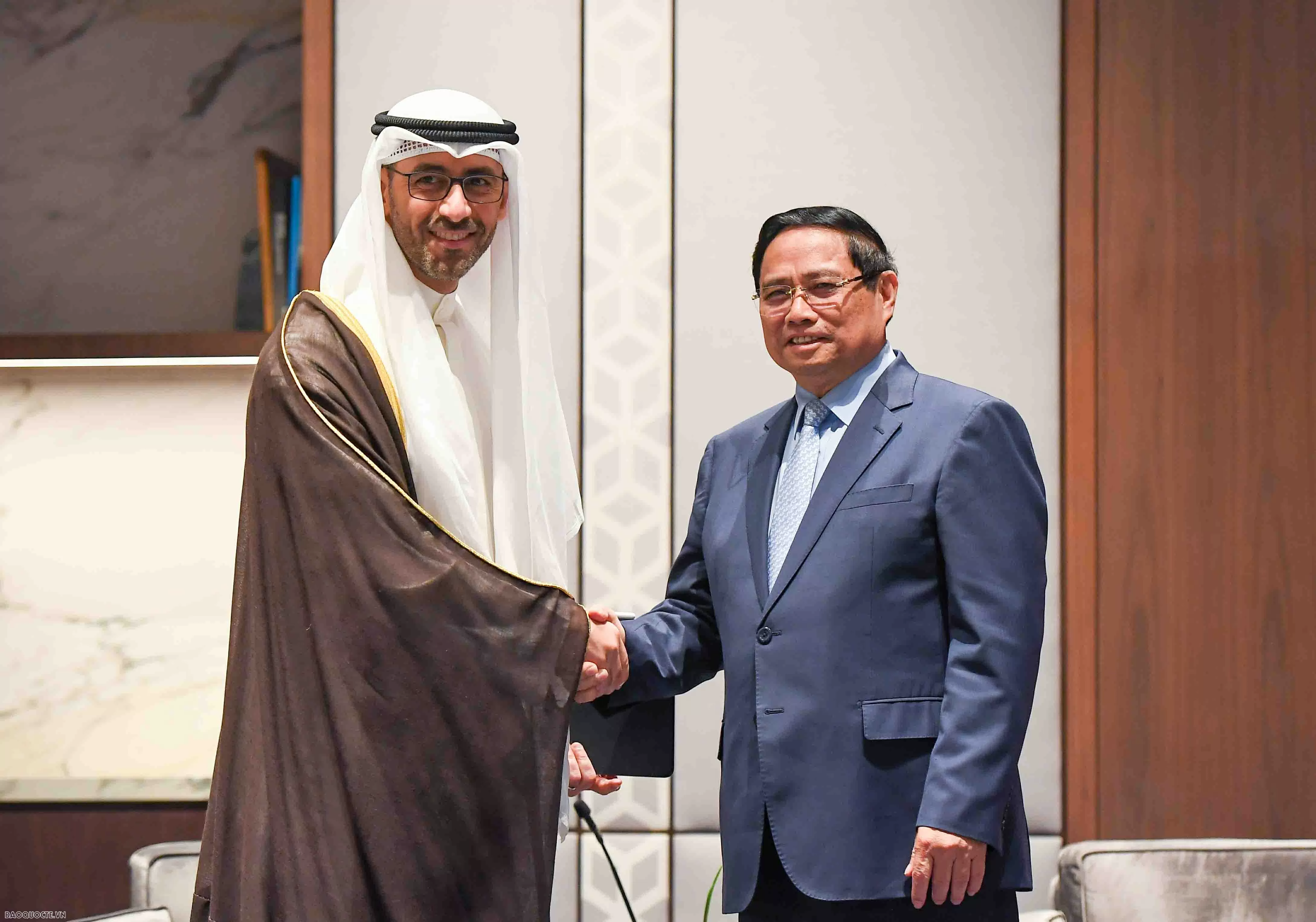 Thủ tướng Phạm Minh Chính thúc đẩy hợp tác với doanh nghiệp dầu khí Kuwait Thủ tướng Phạm Minh Chính thúc đẩy hợp tác với doanh nghiệp dầu khí Kuwait