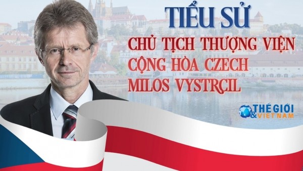 Tiểu sử Chủ tịch Thượng viện Czech Milos Vystrcil