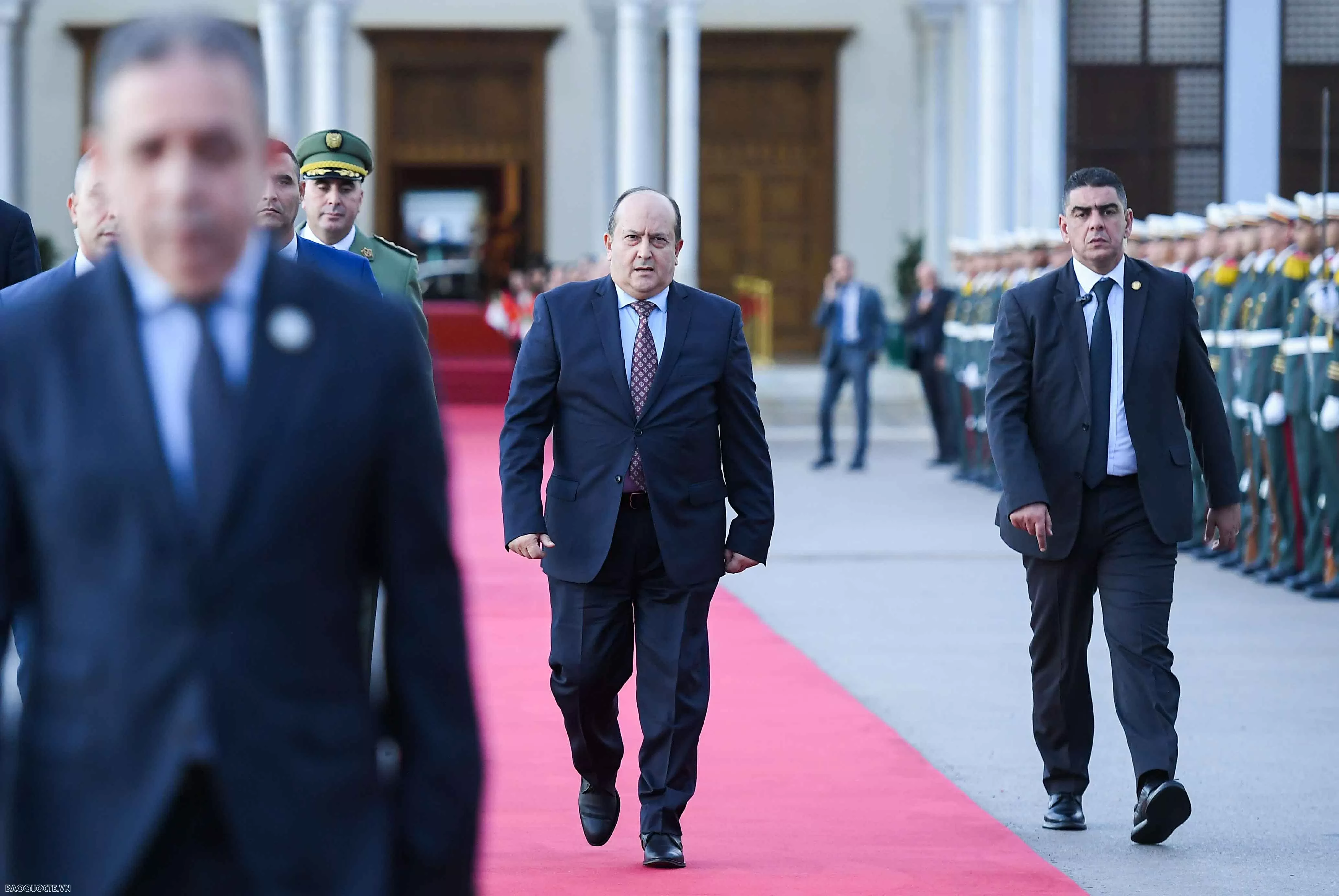 Lễ đón chính thức Thủ tướng Phạm Minh Chính và Phu nhân thăm chính thức Algeria