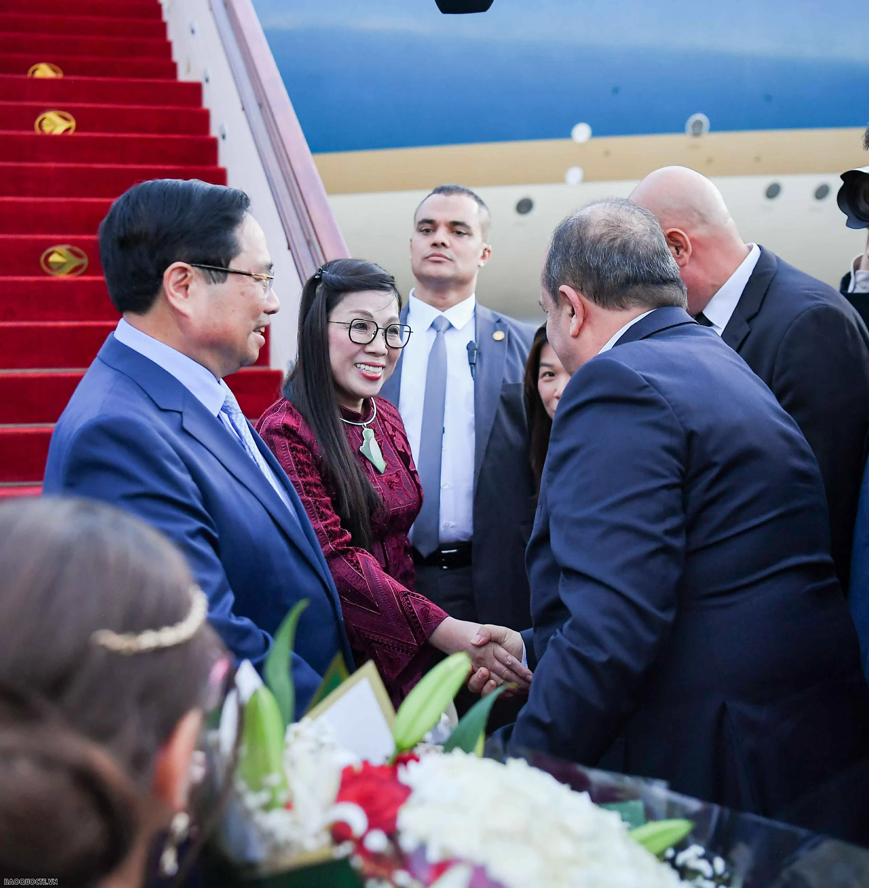Lễ đón chính thức Thủ tướng Phạm Minh Chính và Phu nhân thăm chính thức Algeria
