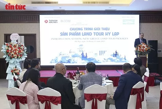 Mở rộng cơ hội hợp tác du lịch Việt Nam-Hy Lạp