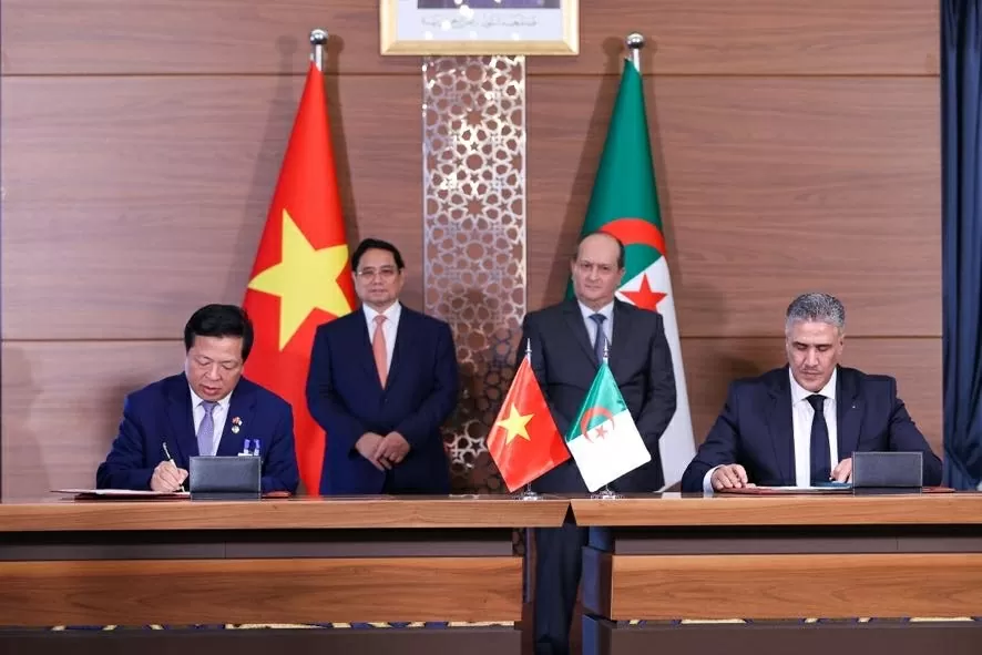Việt Nam-Algeria nâng cấp lên Đối tác chiến lược
