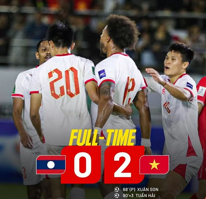 Lào 0-2 Việt Nam: Xuân Son lập công ngày tái xuất Lào 0-2 Việt Nam: Xuân Son lập công ngày tái xuất
