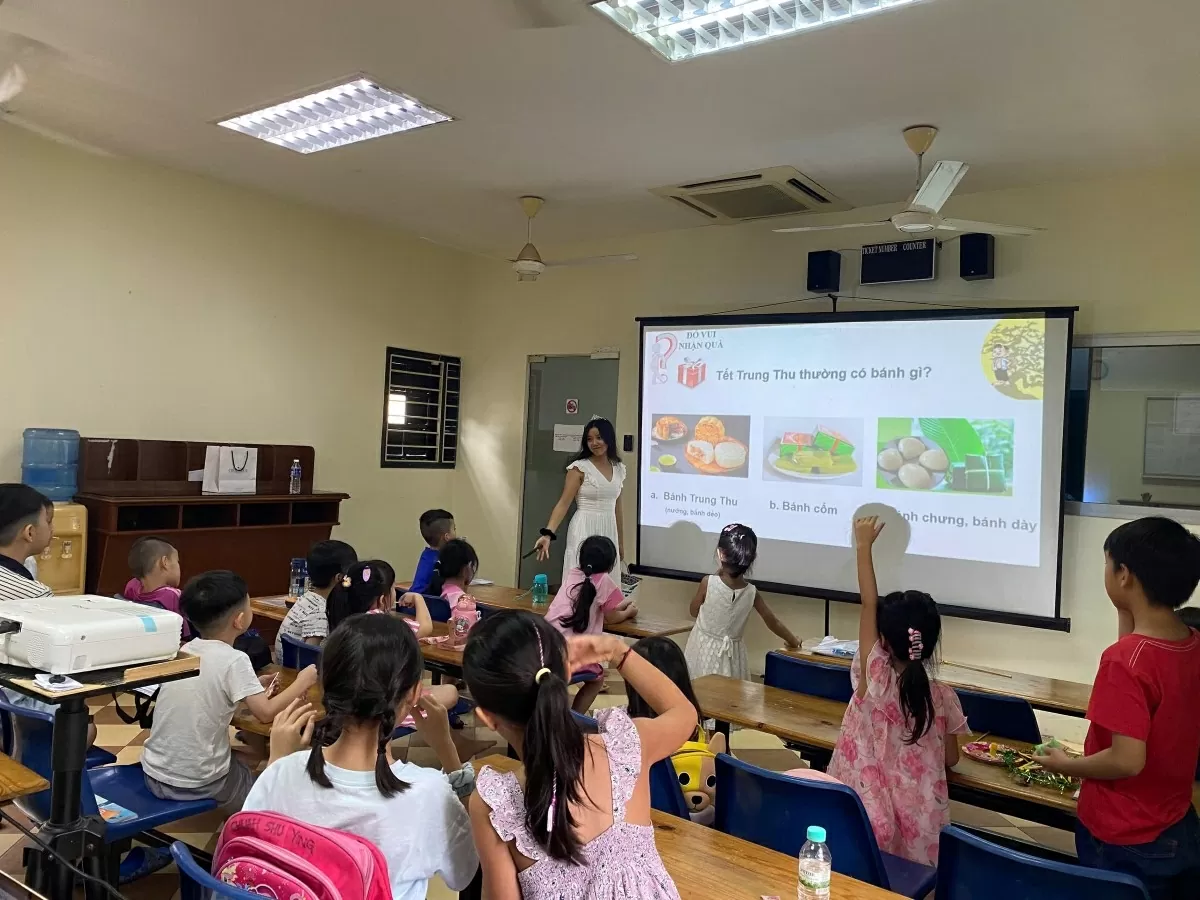 Nguyễn Lưu An trong một buổi ngoại khóa chủ đề Tết Trung thu. (Ảnh NVCC) Nguyễn Lưu An trong một buổi ngoại khóa chủ đề Tết Trung thu. (Ảnh NVCC)