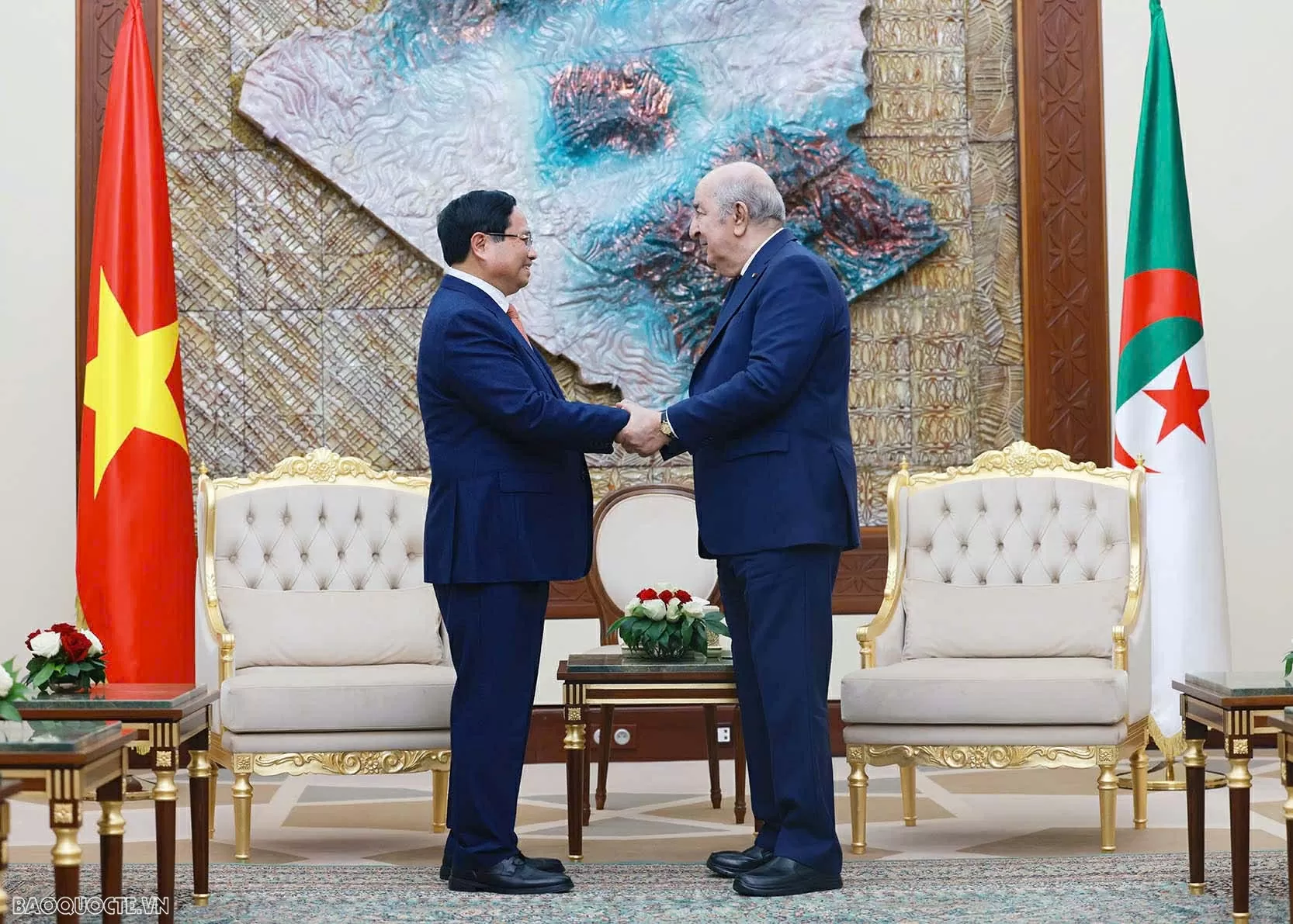 Dù thời gian, thế giới thay đổi, nhưng sự gắn bó Việt Nam-Algeria là không bao giờ thay đổi