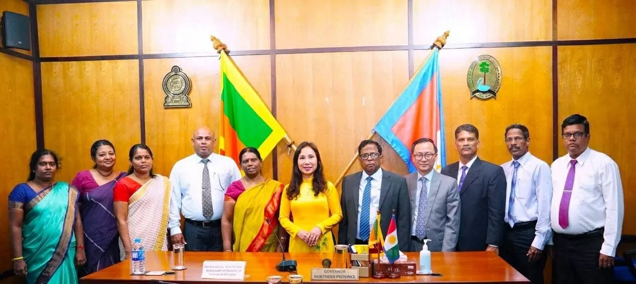 Tìm kiếm cơ hội thúc đẩy hợp tác tại tỉnh miền Bắc Sri Lanka