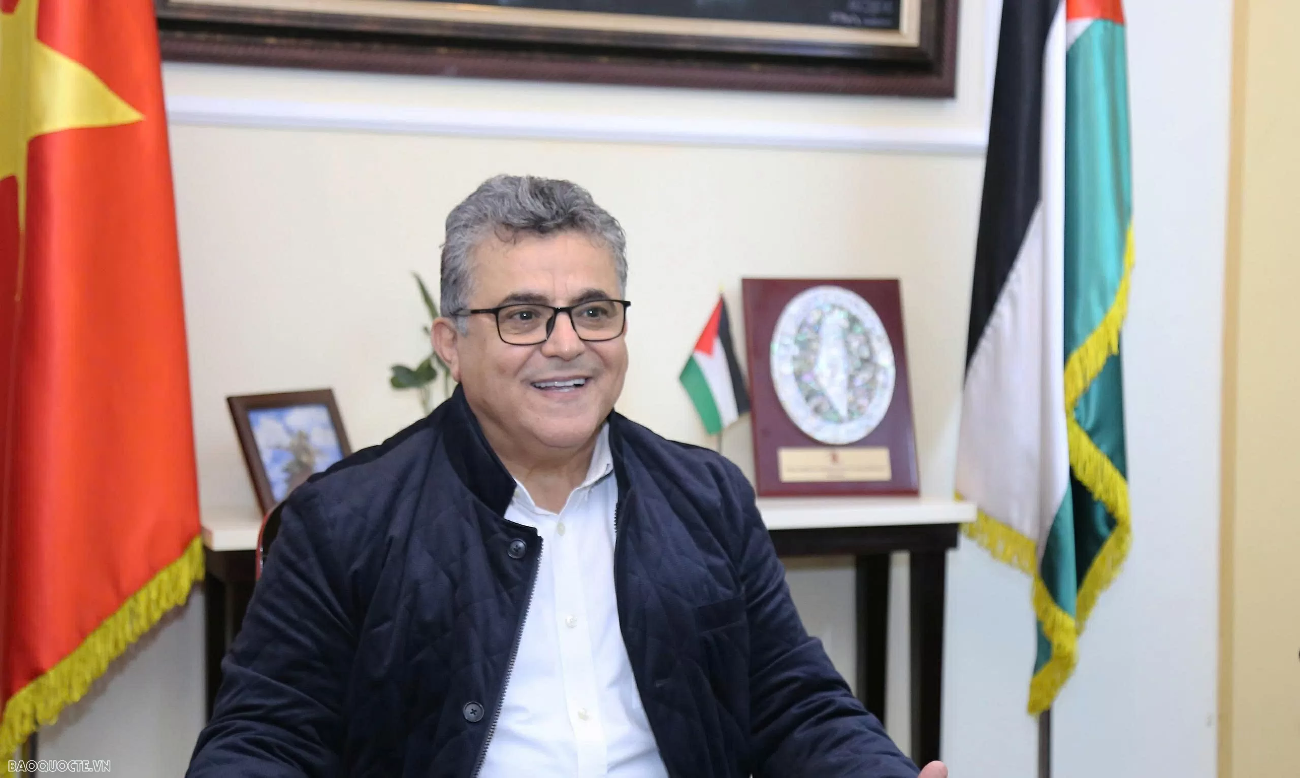 Đại sứ Palestine tại Việt Nam: Tự hào khi được tham gia Liên hoan Văn hóa ẩm thực quốc tế 2025 Đại sứ Palestine: Tự hào khi được tham gia Liên hoan Văn hóa ẩm thực quốc tế 2025