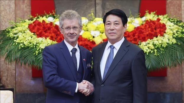 chu tich nuoc luong cuong khang dinh czech mot trong nhung doi tac uu tien hang dau cua viet nam tai trung dong au