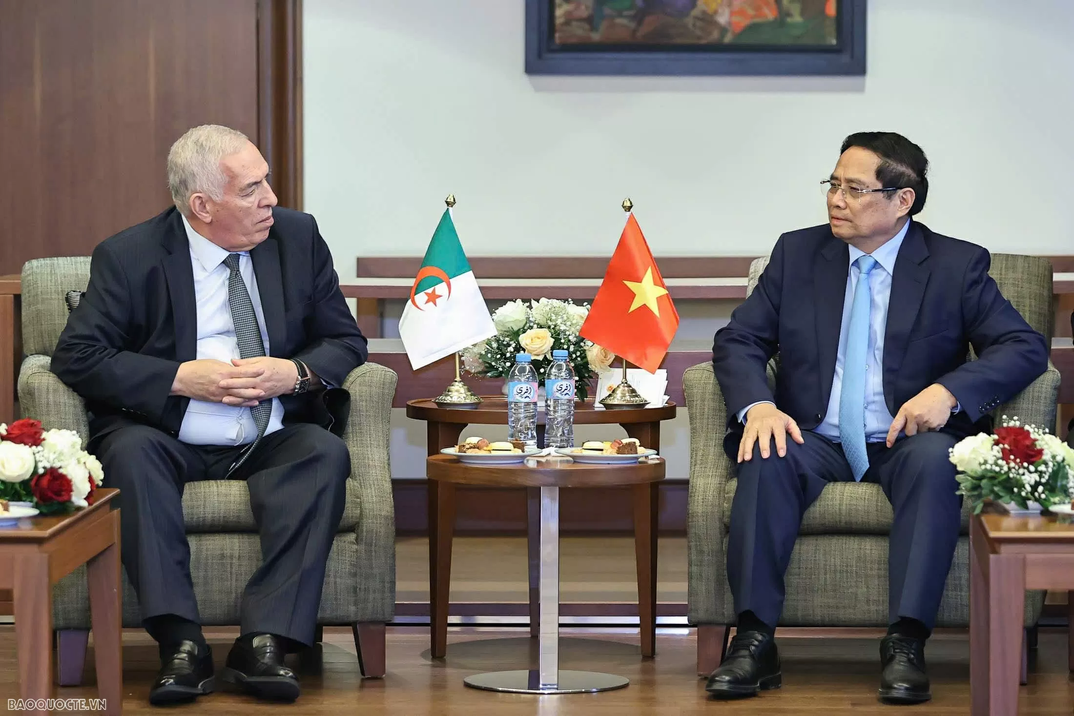 Thủ tướng Tiếp Bộ trưởng Bộ Cựu Chiến binh Algeria