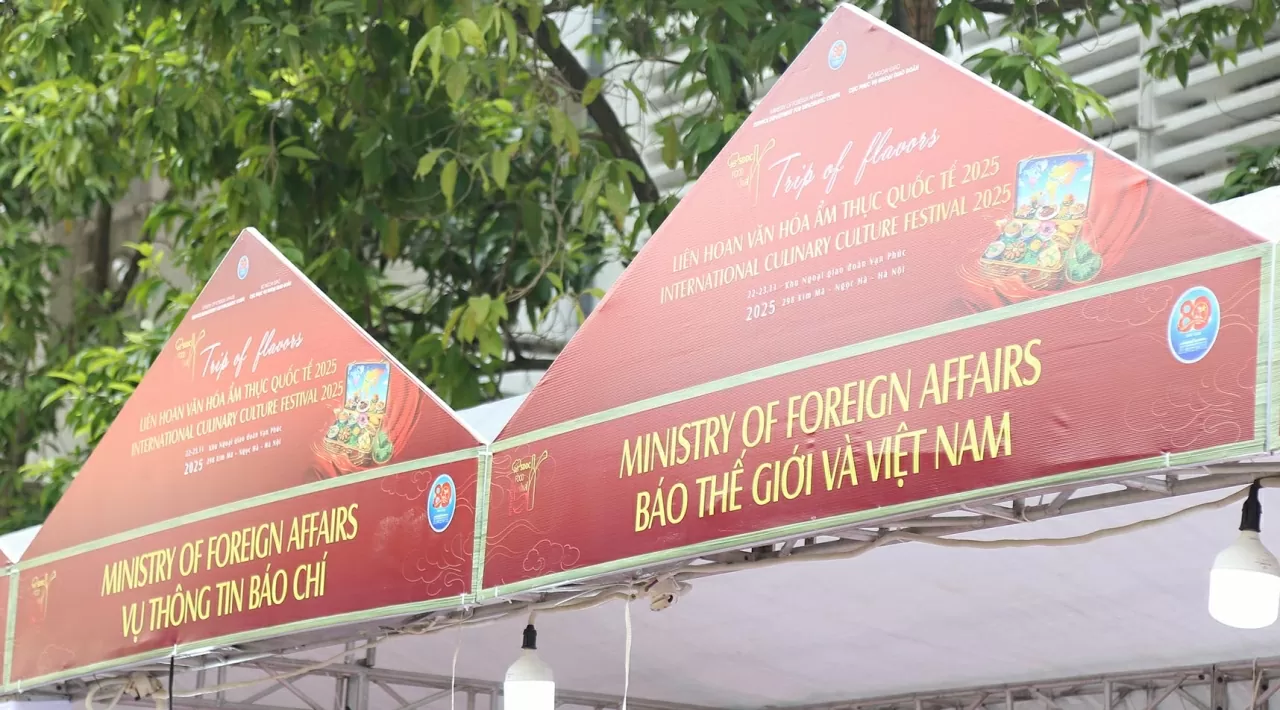 Liên hoan Ẩm thực Quốc tế 2025 do Cục Phục vụ Ngoại giao đoàn phối hợp với Cục Lễ tân Nhà nước, Vụ Thông tin và Báo chí, Báo Thế giới và Việt Nam cùng các cơ quan của Bộ ngoại giao tổ chức