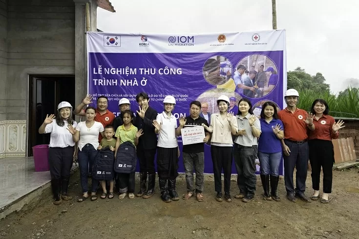 Hàn Quốc hỗ trợ 1 triệu USD khắc phục hậu quả bão, bảo đảm an toàn cho người dân thông qua IOM tại Việt Nam