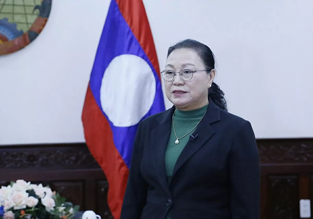 Đại sứ Lào tại Việt Nam Khamphao Ernthavanh. (Nguồn: ĐSQ Việt Nam tại Lào) Đại sứ Lào tại Việt Nam Khamphao Ernthavanh. (Nguồn: ĐSQ Việt Nam tại Lào)