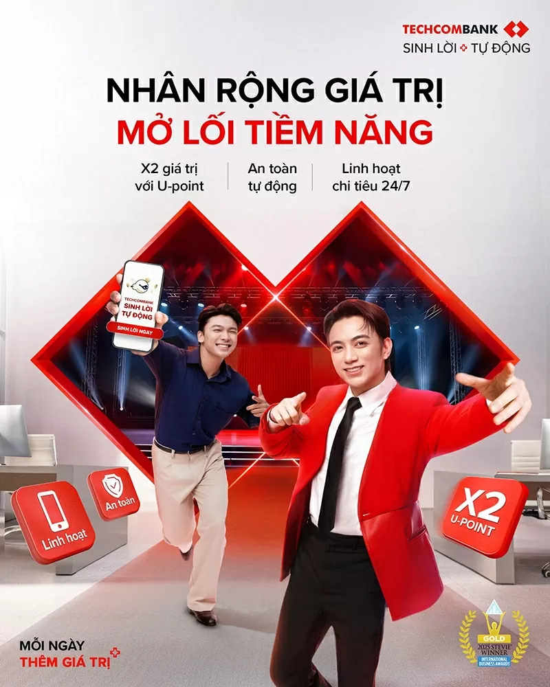 Con đường sinh lời mở ra cho tất cả mọi người, kích hoạt Techcombank Sinh Lời Tự Động ngay hôm nay để khám phá.