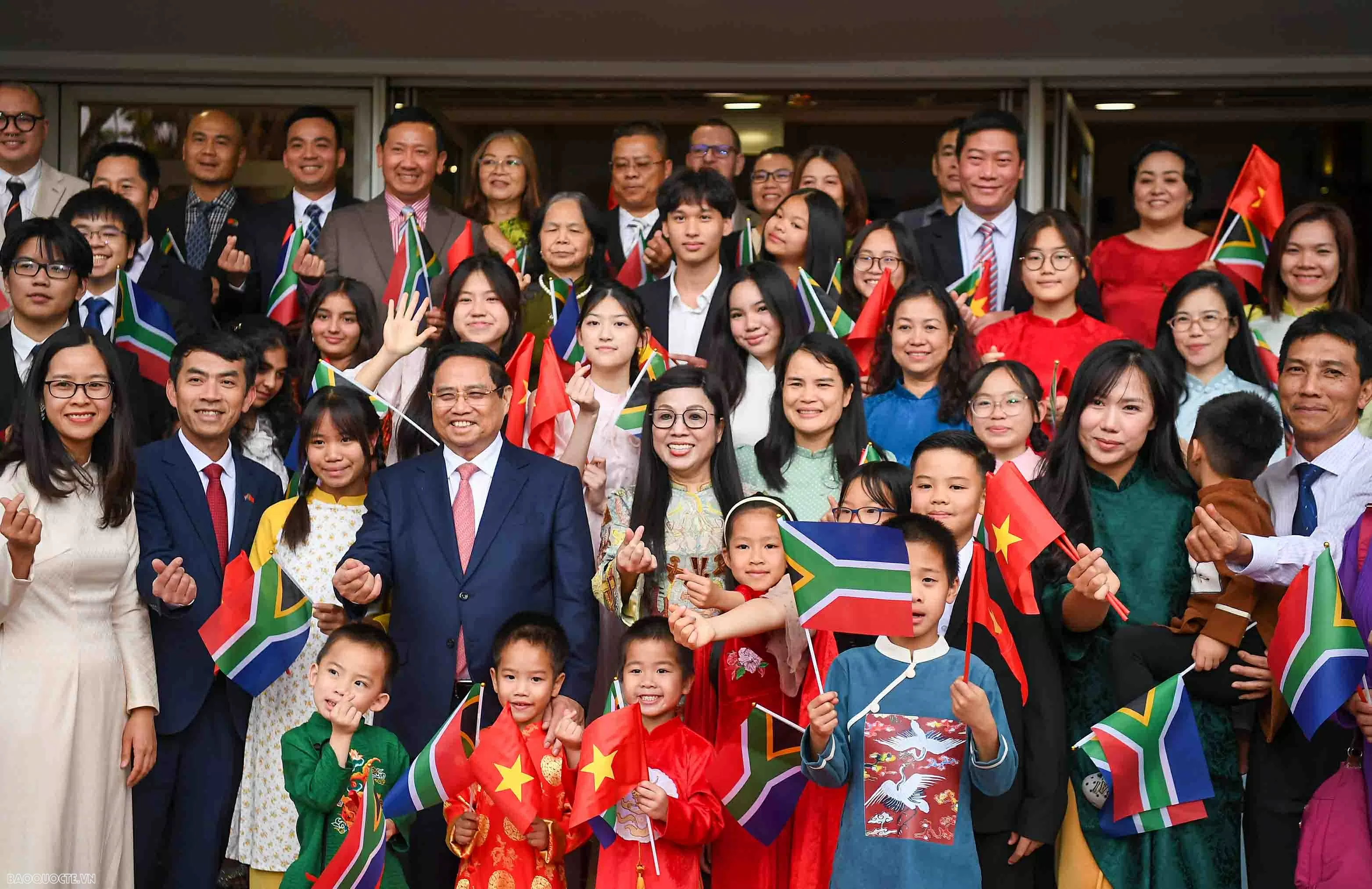 Thủ tướng: Đẩy mạnh hợp tác kinh tế, cộng đồng người Việt ở Nam Phi sẽ lớn mạnh