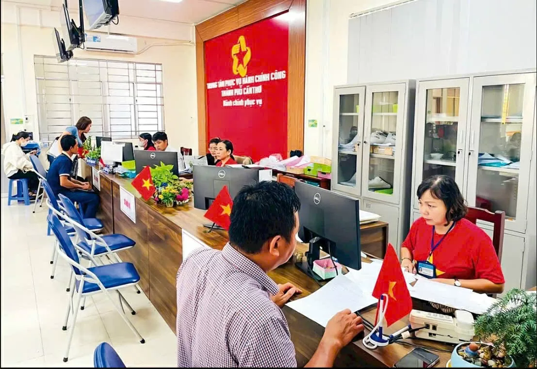 Cần Thơ bứt phá mạnh mẽ trong cải cách hành chính Cần Thơ bứt phá mạnh mẽ trong cải cách hành chính