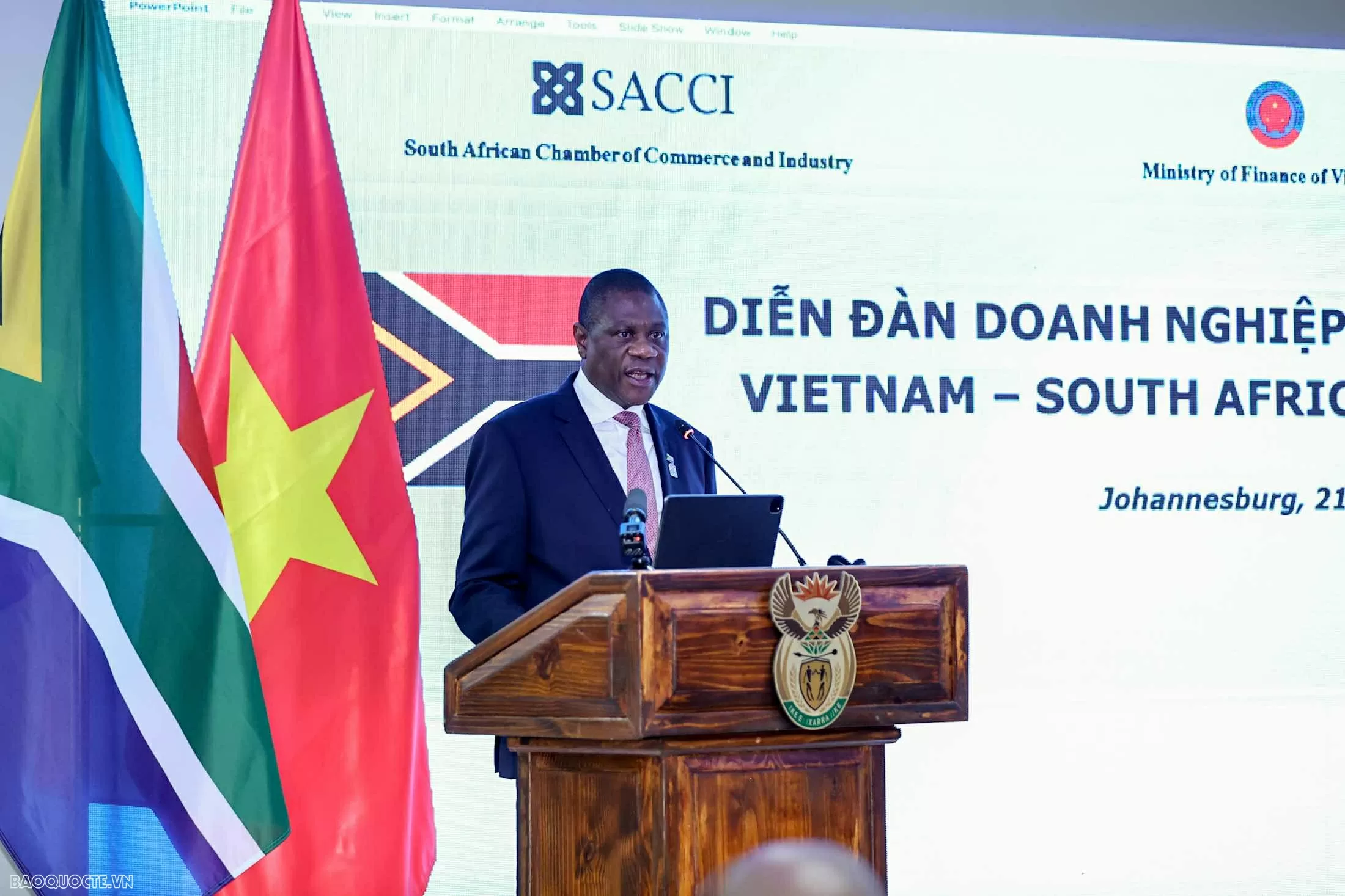 Thủ tướng Phạm Minh Chính kêu gọi doanh nghiệp Việt Nam-Nam Phi gặp gỡ - kết nối – hành động, ra sản phẩm