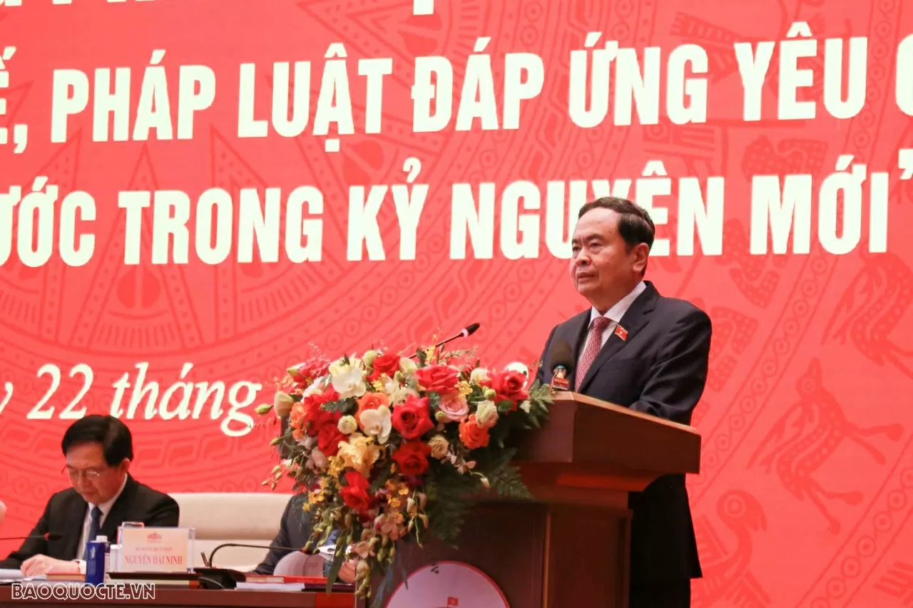 Ủy ban Thường vụ Quốc hội lần đầu tổ chức Diễn đàn xây dựng pháp luật lần thứ nhất