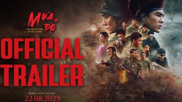 Phim 'Mưa đỏ' đủ điều kiện dự thi tại hạng mục Phim quốc tế hay nhất Oscar 2026