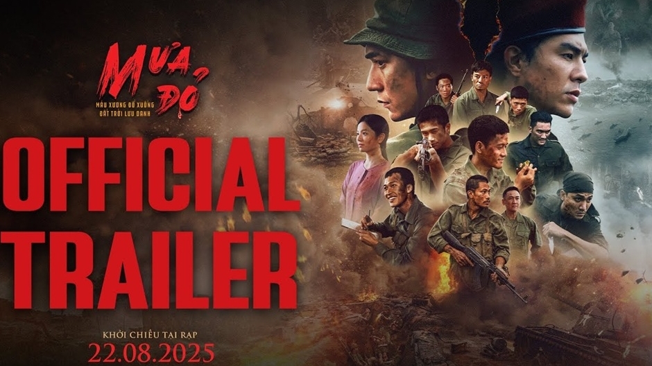 Phim 'Mưa đỏ' đủ điều kiện dự thi tại hạng mục Phim quốc tế hay nhất Oscar 2026