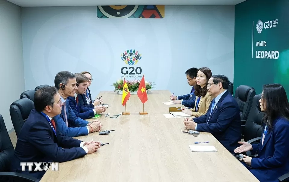 Thủ tướng Phạm Minh Chính gặp Thủ tướng Tây Ban Nha Thủ tướng Phạm Minh Chính gặp Thủ tướng Tây Ban Nha
