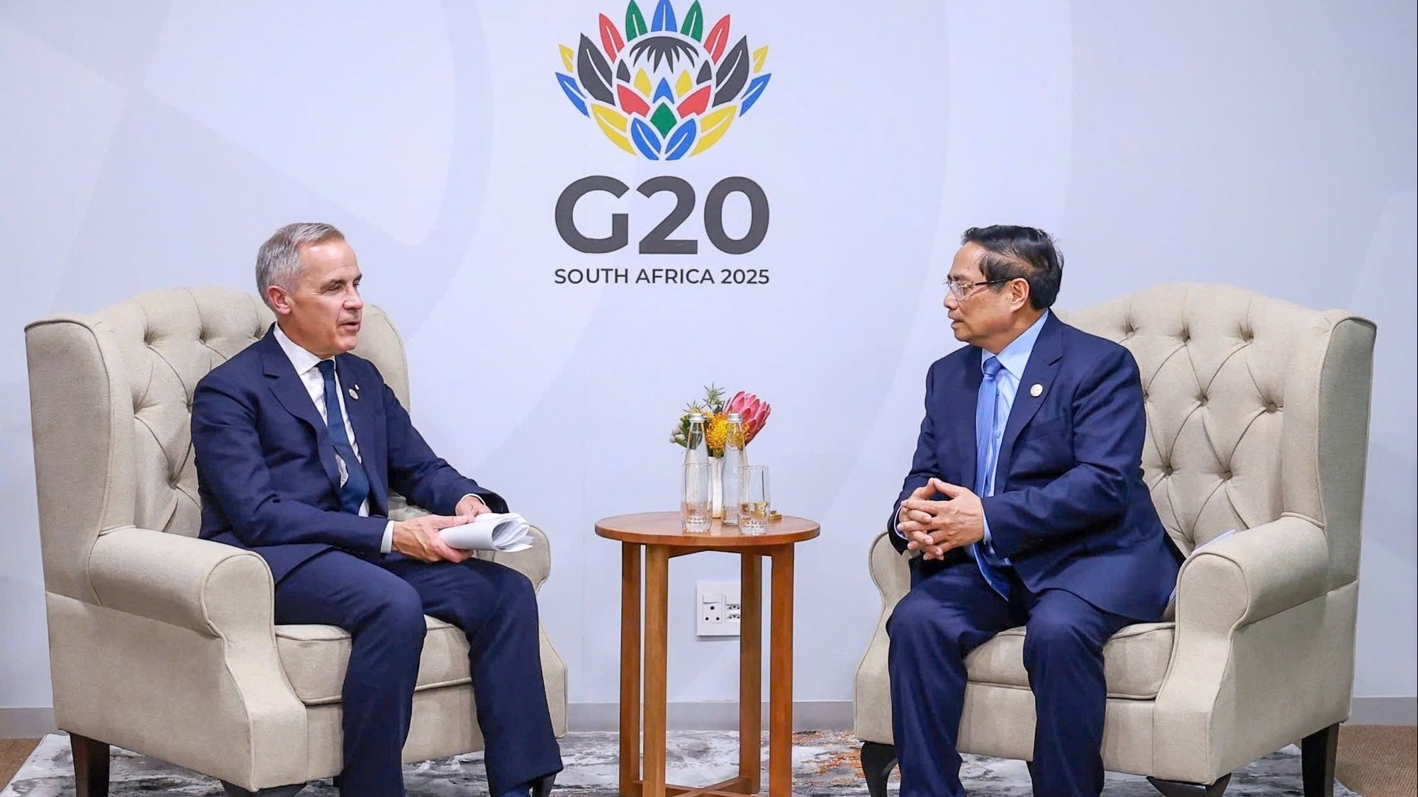 thu tuong pham minh chinh tiep xuc song phuong voi lanh dao cac nuoc du hoi nghi thuong dinh g20