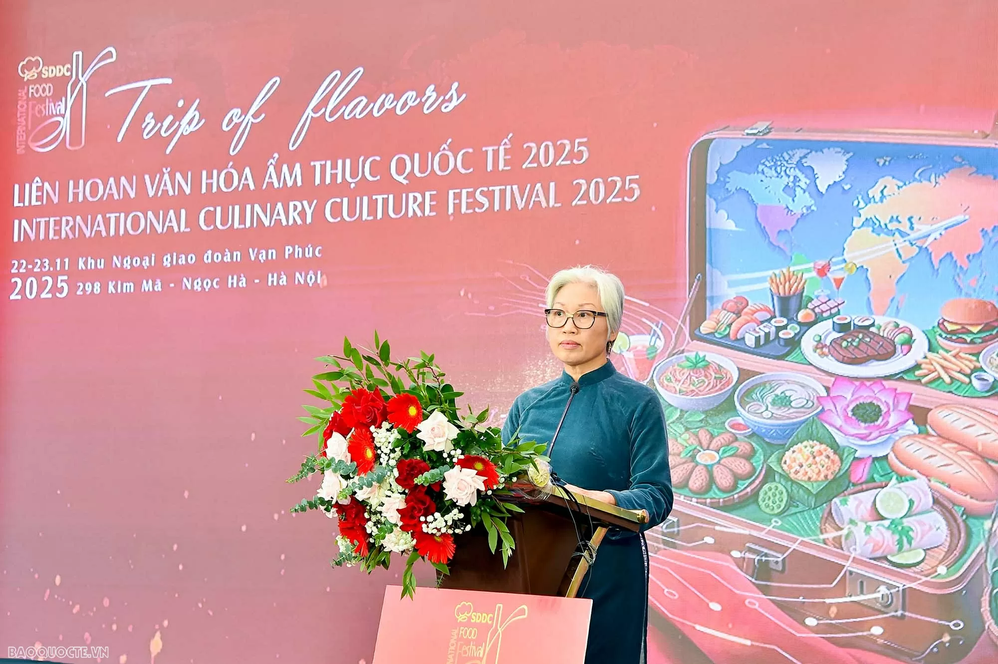 Liên hoan Văn hóa ẩm thực quốc tế 2025 truyền tải thông điệp nhân văn sâu sắc