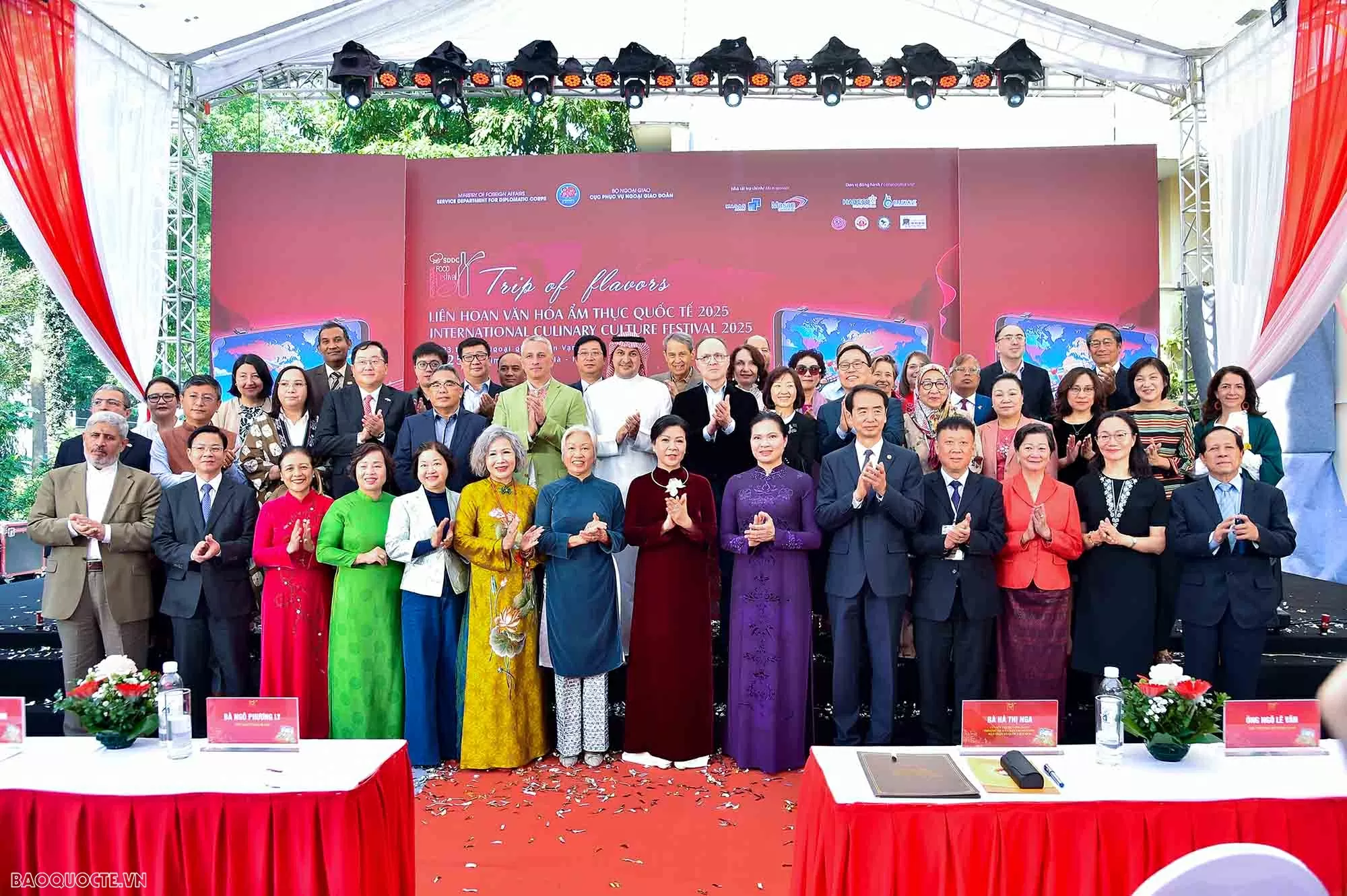 Liên hoan Văn hóa ẩm thực quốc tế 2025 truyền tải thông điệp nhân văn sâu sắc