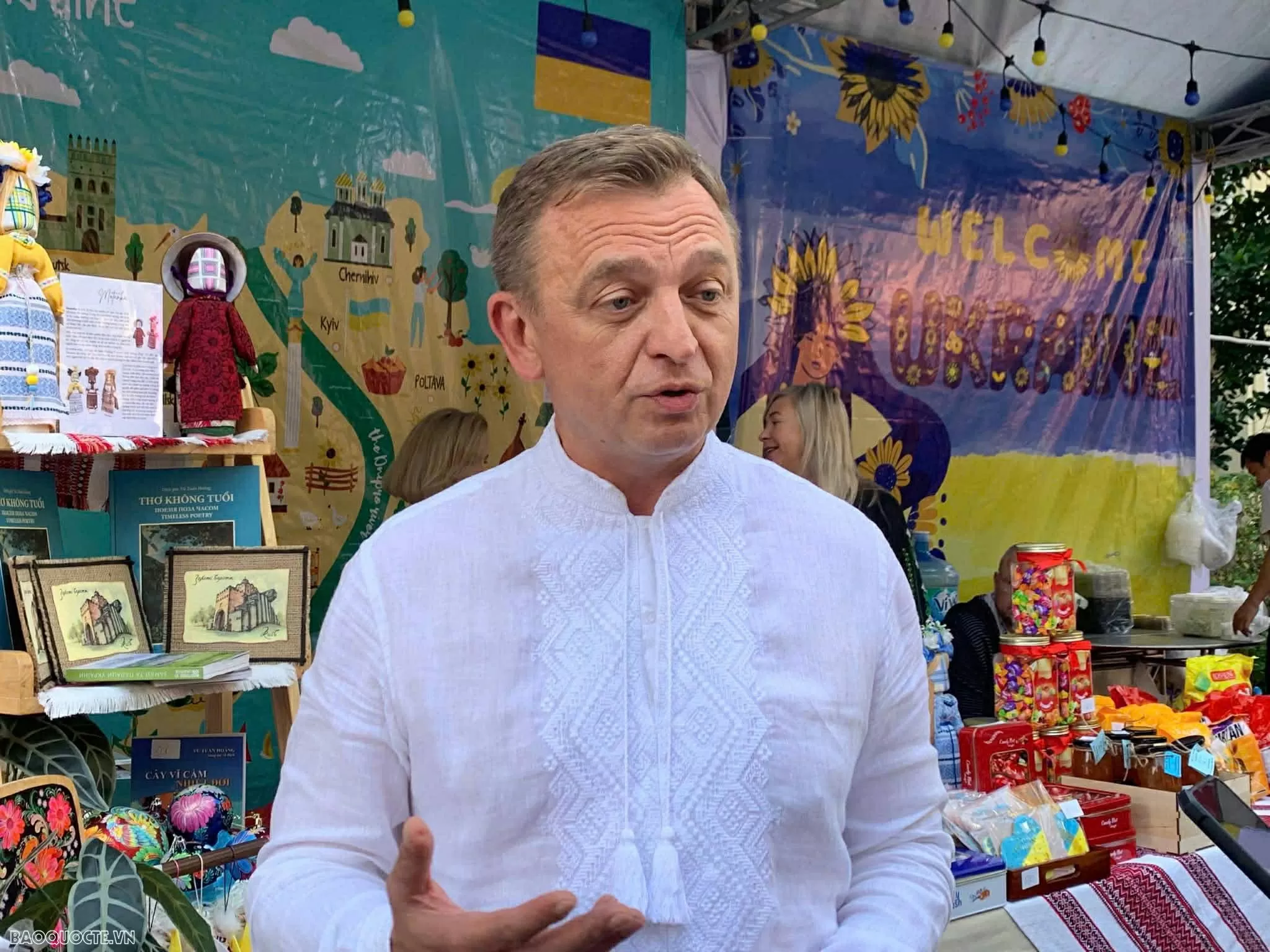 Đại sứ Ukraine: Liên hoan Văn hóa ẩm thực quốc tế 2025 thể hiện tinh thần nhân văn và trách nhiệm vì cộng đồng Đại sứ Ukraine: Liên hoan Văn hóa ẩm thực quốc tế 2025 thể hiện tinh thần nhân văn và trách nhiệm vì cộng đồng