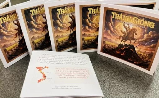 Truyện cổ tích Việt Nam 'Thánh Gióng' được giới thiệu đến học sinh Đức Truyện cổ tích Việt Nam 'Thánh Gióng' đến với học sinh Đức