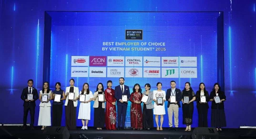 Acecook Việt Nam nằm trong danh sách Top 50 thương hiệu nhà tuyển dụng hấp dẫn với sinh viên Việt Nam.