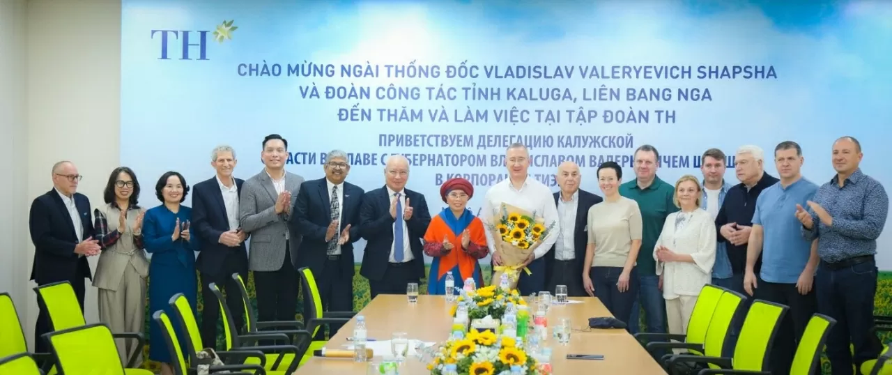 Thống đốc tỉnh Kaluga, Nga thăm Cụm trang trại bò sữa lớn nhất thế giới của Tập đoàn TH