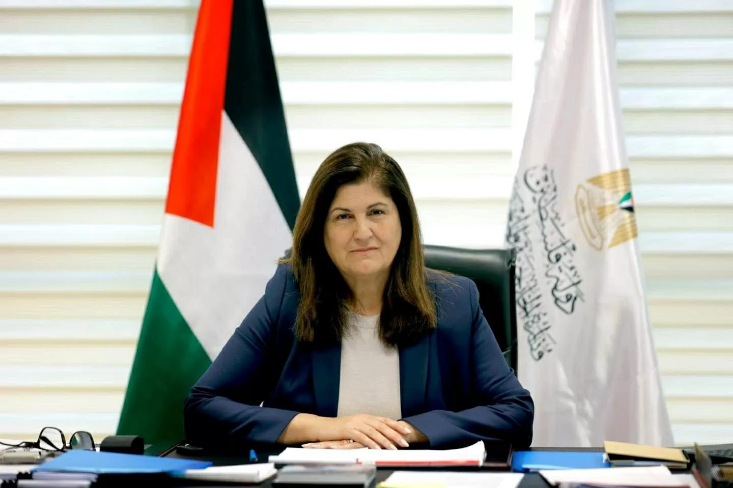 Bộ trưởng Ngoại giao và Kiều dân Nhà nước Palestine Varsen Aghabekian Shahin Bộ trưởng Ngoại giao và Kiều dân Nhà nước Palestine Varsen Aghabekian Shahin